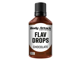 Body Attack Flav Drops Chocolate