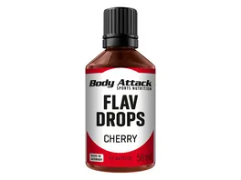 Body Attack Flav Drops Cherry