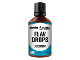 Body Attack Flav Drops Coconut