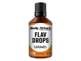Body Attack Flav Drops Caramel