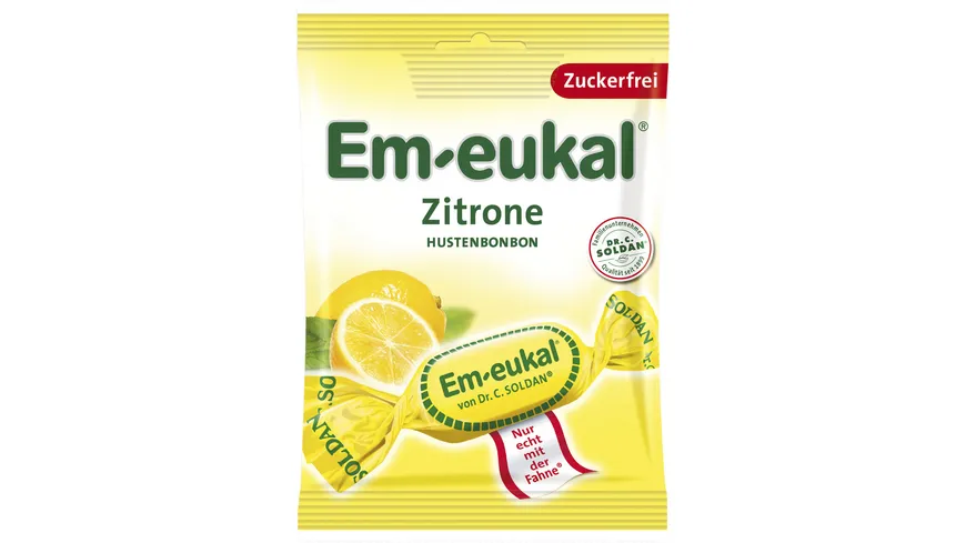 Em-eukal Zitrone 75 g zuckerfrei