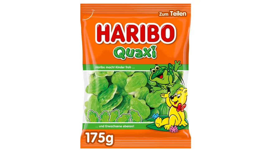 Haribo Gummibärchen Quaxi Frösche