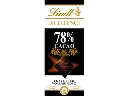 Lindt Excellence Edelbitter Vollmundig 78 Cacao
