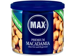 MAX Premium Macadamia Geroestet Gesalze
