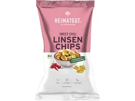 Heimatgut BIO Linsen Chips Geschmacksrichtung Sweet Chili