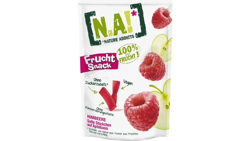 [N.A!] NATURE ADDICTS FRUCHT SNACK HIMBEERE