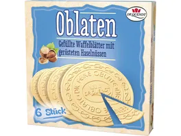 Dr Quendt Oblaten Haselnuss