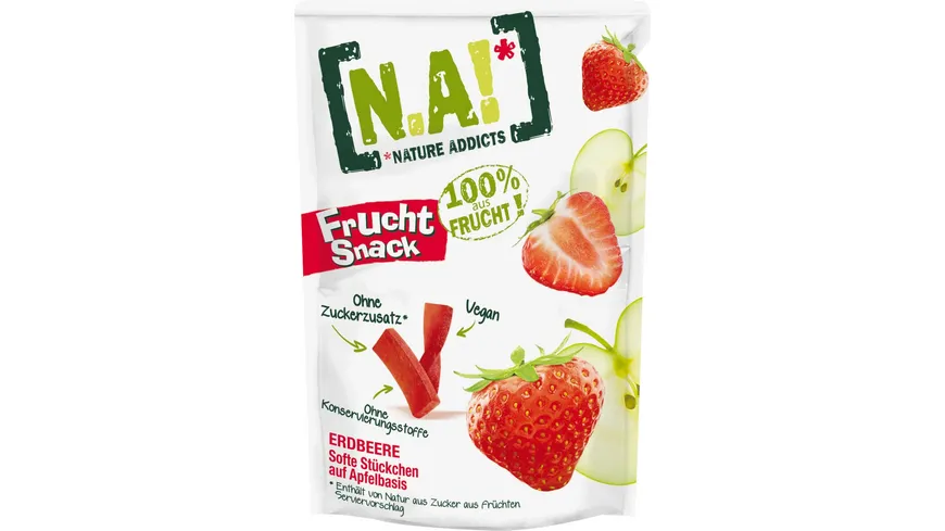 [N.A!] NATURE ADDICTS FRUCHT SNACK ERDBEERE