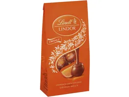 Lindt Lindor Beutel Orange Milch