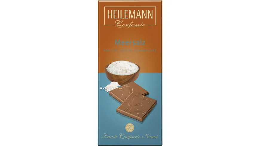 Heilemann Meersalz Edelvollmilch-Schokolade