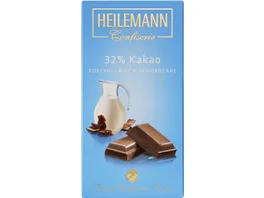 Heilemann Edelvollmilch Schokolade 32 Kakao
