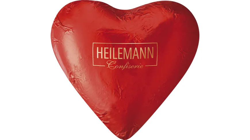 Heilemann Rotes Geschenkherz Edelvollmilch-Schokolade