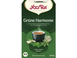 YOGI TEA Bio Gruenteemischung Gruene Harmonie