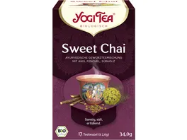 YOGI TEA Bio Gewuerzteemischung Sweet Chai