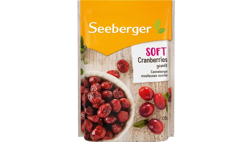 Seeberger Soft-Cranberries