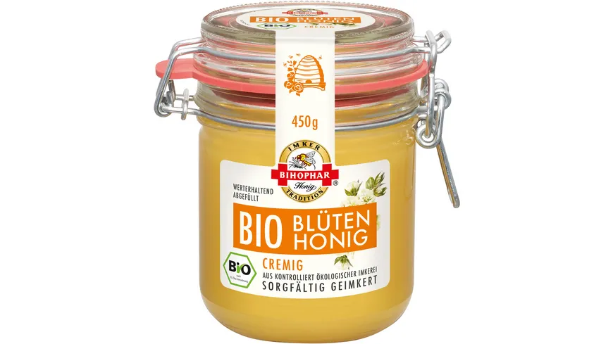 BIHOPHAR Bio Blüten-Honig cremig