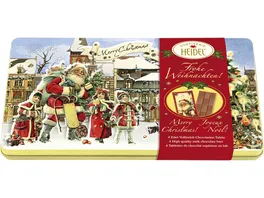 HEIDEL Schmuckdose mit Schokolade Weihnachts Nostalgie