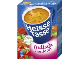 Heisse Tasse Indisch Tandoori Suppe