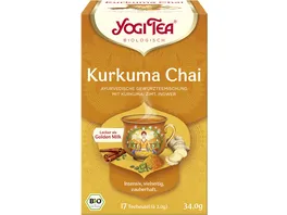 YOGI TEA Bio Gewuerzteemischung Kurkuma Chai