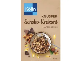 Koelln Knusper Schoko Krokant Hafer Muesli