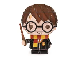 Spin Master 4D Build Harry Potter 3D Puzzle des beliebten Filmheldens aus hochwertigem Karton 87 Teile