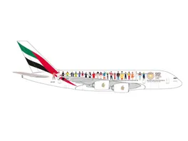 Herpa 534352 Emirates Year of Tolerance Airbus A380
