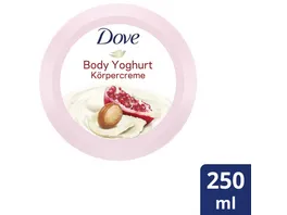 Dove Body Yoghurt Koerpercreme mit Granatapfel Sheabutterduft 250 ml