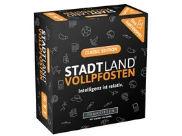 Denkriesen STADT LAND VOLLPFOSTEN Das Kartenspiel Classic Edition