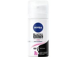 NIVEA Invisible for Black White Clear Deo Spray Reisegroesse