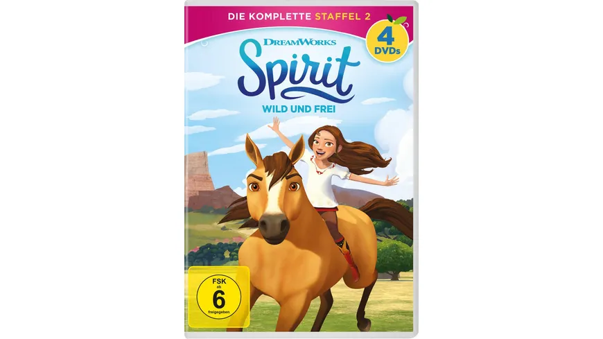 Spirit: Wild und frei - Die komplette Staffel 2  [4 DVDs]
