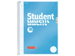 BRUNNEN Collegeblock Student A4 dotted 80 Blatt