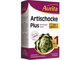Aurita Kapseln Artischocke Plus