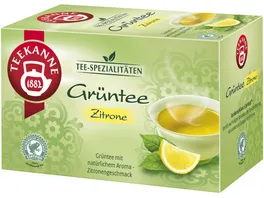 TEEKANNE Gruener Tee Zitrone