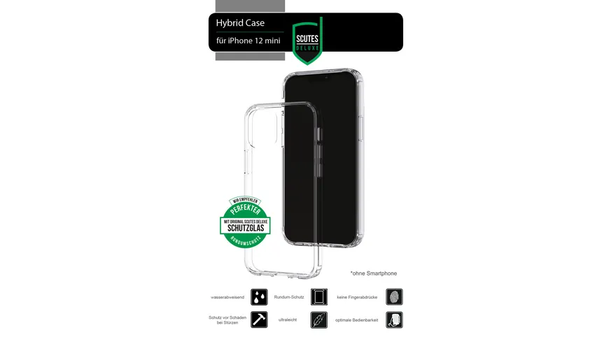 Hybrid-Schutzhülle transparent (iPhone 12)