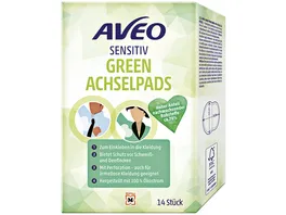 AVEO Sensitiv Green Achselpads