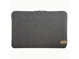 Hama Notebook Sleeve Jersey bis 36 cm 14 1 Dunkelgrau