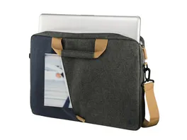 Hama Notebook Tasche Florenz bis 40 cm 15 6 Marineblau Dunkelgrau
