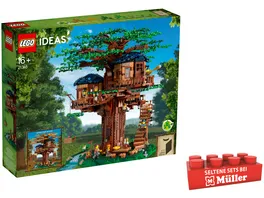 LEGO Ideas 21318 Baumhaus mit Kabinen und Minifiguren Modellbauset