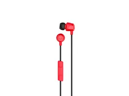 Skullcandy Headset JIB IN EAR W MIC 1 Red Black