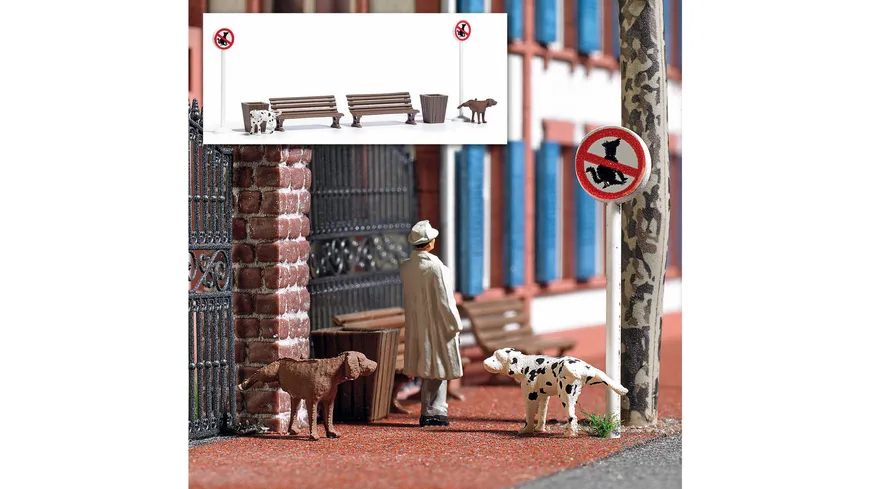 BUSCH 7895 H0 Action Set Pinkelnde Hunde online bestellen MÜLLER