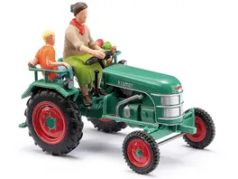 BUSCH 40071 1 87 Traktor Kramer KL11 mit Baeuerin und Kind