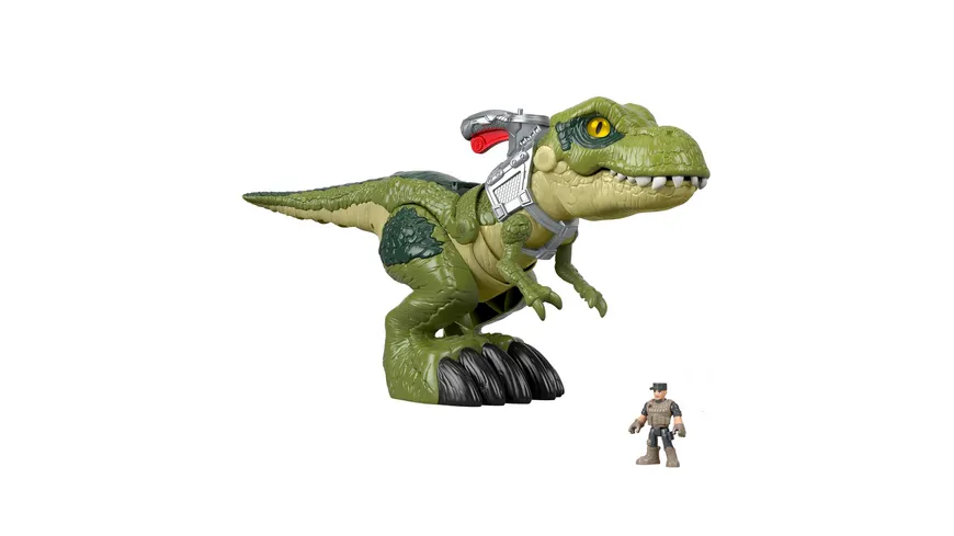 Fisher-Price Imaginext Jurassic World Hungriger T-Rex Dinosaurier-Spielzeug
