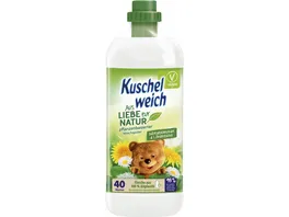 Kuschelweich Aus Liebe zur Natur Gaensebluemchen Loewenzahn Weichspueler 40 WL