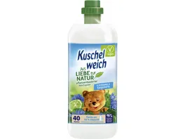 Kuschelweich Aus Liebe zur Natur Kornblume Bergamotte Weichspueler 40 WL