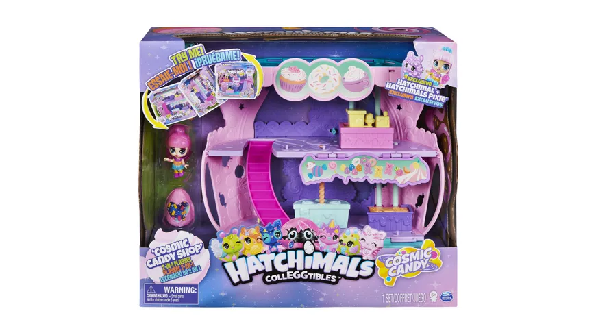 Spin Master - Hatchimals Colleggtibles - 2 in 1 Cosmic Candy Playset