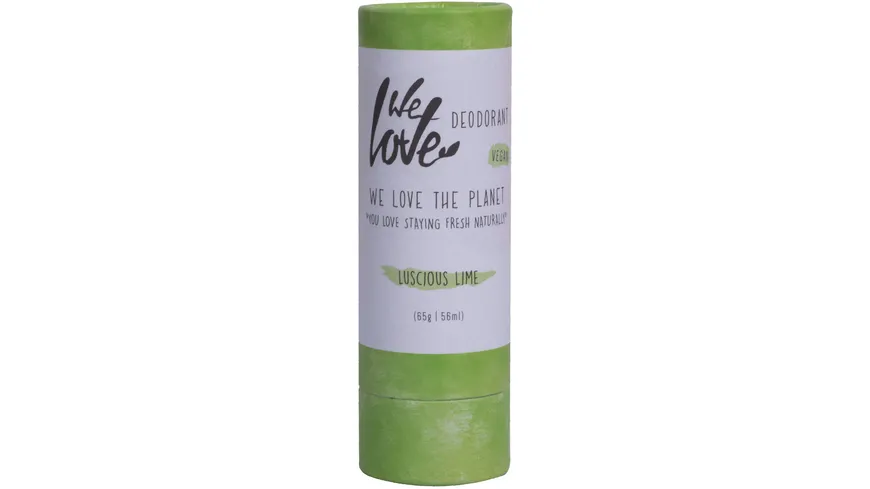 WE LOVE THE PLANET Natürlicher Deo-Stick - Luscious Lime