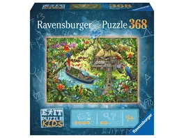 Ravensburger Puzzle EXIT Puzzle Kids Die Dschungelexpedition 368 Teile