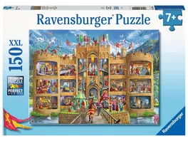 Ravensburger Puzzle Blick in die Ritterburg 150 XXL Teile