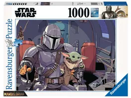 Ravensburger Puzzle Star Wars Mandalorian 1000 Teile