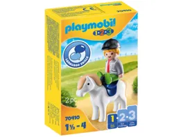 PLAYMOBIL 70410 Junge mit Pony